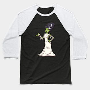 Frankenstein’s Bride Baseball T-Shirt